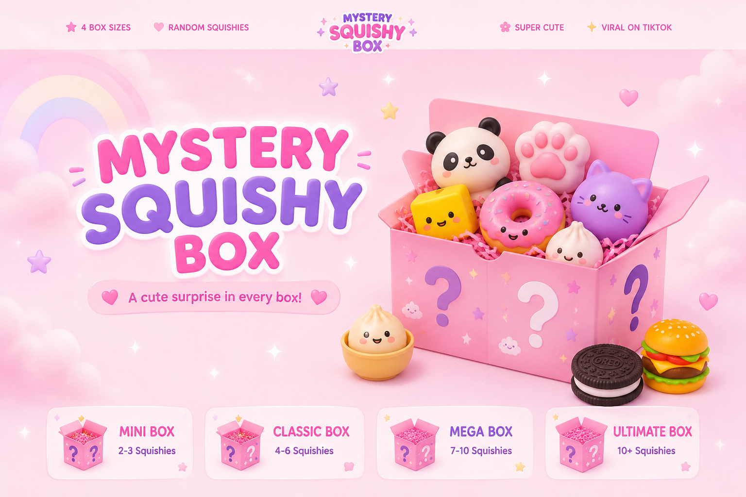 Mystery Squishy Box